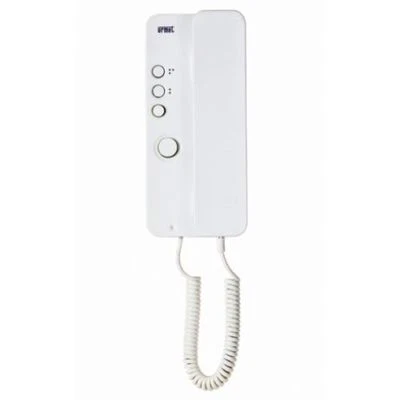 URMET 1183/5 citofono 2 fili Mirò CITOFONO BIANCO COMFORT PER SISTEMA 2VOICE