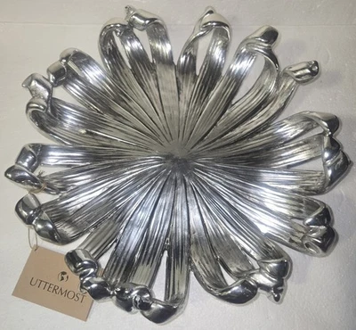 Decoración de pared o mesa colgante flor plata Billy Moon Uttermost 08503 - retirado  Foto 1 de 4
