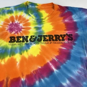 Ben & Jerry's Ice Cream Tie Dye T-Shirt Größe? Vermonts Finest Ice Cream & Yogurt - Bild 1 von 10
