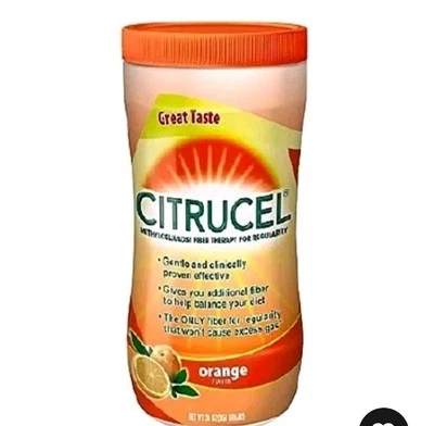 Citrucel em pó sabor laranja 30 oz por Citrucel Exp. 25/11 - Imagem 1 de 2