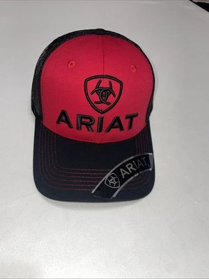 Gorra de béisbol ARIAT para hombre con logotipo de escudo azul Foto 1 de 2