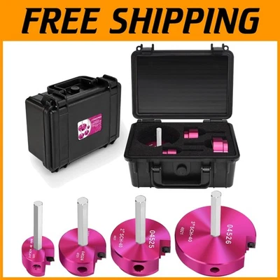 PVC Pipe Reamer Kit for Plumbing - 4pc Set - Image 1 of 4