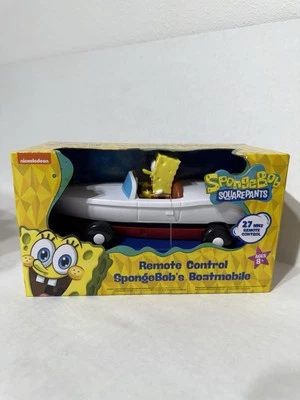 SpongeBob SquarePants Remote Control SpongeBob's Boatmobile Ages - Image 1 of 4