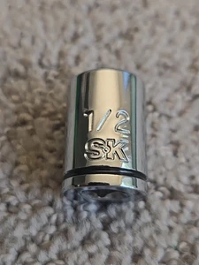 S-K 1/2" 6pt Shallow Socket 1/4" Drive SK 326 - Picture 1 of 4