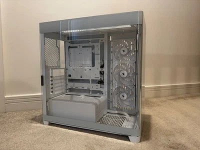 Corsair Frame 4500X RS-R ARGB, White Mid Tower, TG, Reverse Connection, 3x RS120 - Image 1 of 3