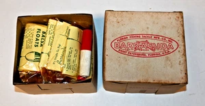 Vintage Dealer Box of One Dozen Barracuda Balsa Tubular Floats Size 3" NOS - Picture 1 of 7