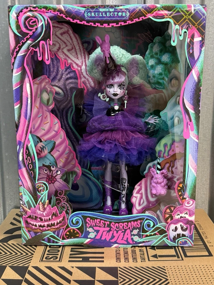 Muñeca Skullector Sweet Screams Twyla exclusiva de Monster High SELLADA Foto 1 de 4
