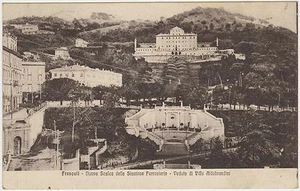 FRASCATI - NUOVA SCALEA DELLA STAZIONE FERROVIARIA - VILLA ALDOBRANDINI (ROMA) - Imagen 1 de 1