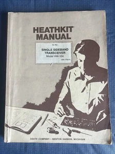 Heathkit Original Manual For Model HW-104 SSB Tranceiver. - Picture 1 of 24