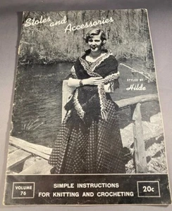 1953 Stoles and Accessories Knitting & Crocheting Volume 76 Hilde Fuchs - Picture 1 of 6