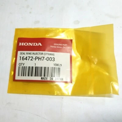 4x Sellos de inyector de combustible genuinos Japón Honda Accord Civic 1994-1997 16472-PH7-003 Foto 1 de 2