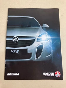 HOLDEN INSIGNIA VXR 2015 Original Advertising Sales Specification Brochure GMH - Picture 1 of 7