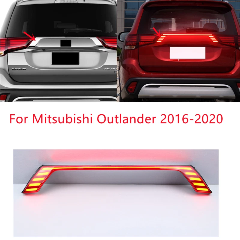 Светодиодный задний фонарь стоп-сигнал для задней двери багажника Mitsubishi Outlander 2016-2020 годов выпуска - Изображение 1 из 4