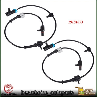 2x Sensor de velocidad de rueda ABS delantero L/R para Chevy Silverado Sierra 1500 2500 2001-05 Foto 1 de 4