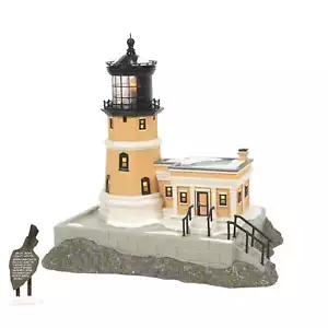 Department 56 Split Rock Lighthouse Set of 2 6011420 Dept 2023 Snow Village - Picture 1 of 4