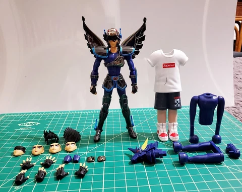 GT Great Toys Saint Seiya Myth Cloth EX Black Pegasus Seiya V1 Action Figure SET Cover