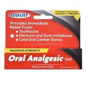 Iodent Maximum Strength Oral Analgesic Gel - Picture 1 of 1
