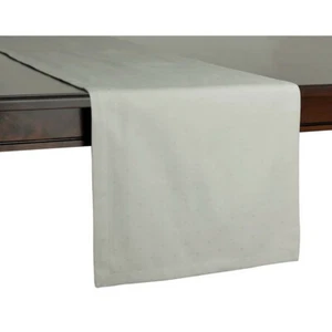 KATE SPADE NEW YORK Larabee Dot Runner, Platinum, 15x90in Cotton, Polyester, NEW - Picture 1 of 6