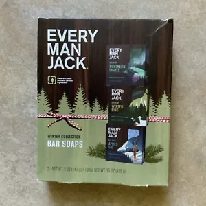 Every Man Jack Winter Collection Bar Seifen Geschenkset - 3er Pack - Bild 1 von 6