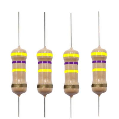 YAGEO 10 Pack~100PACK 470K Ohm Ω 5% Tolerance 1/2W 0.5 Watt Carbon Film Resistor