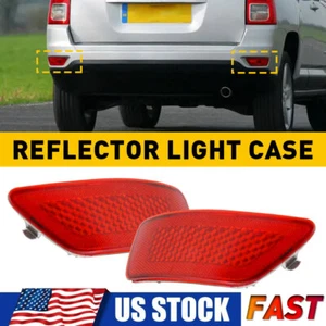 Rear Bumper Reflector Light For Jeep Grand Cherokee Compass 11-18 Left/Right EON - Picture 1 of 15