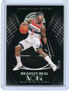 2019-20 Panini Noir Association Edition Foil #56 Bradley Beal #19/25