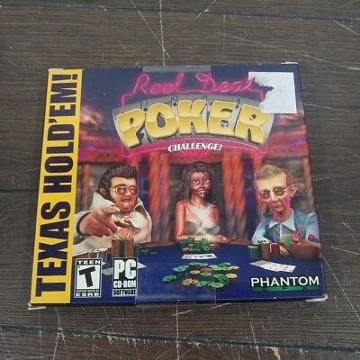 REEL DEAL POKER CHALLENGE PC CD-ROM GAME FROM PHANTOM - Image 1 of 2