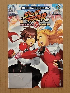 Street Fighter Sakura vs Karin FCBD Capcom 2019 NM- - Picture 1 of 2