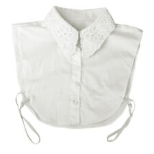 Faux Womens Dickie Collar Collared Fake Shirts Trendy Vintage