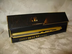 Cortex International Deluxe 1" Gold Slim Iron. New. - Picture 1 of 2