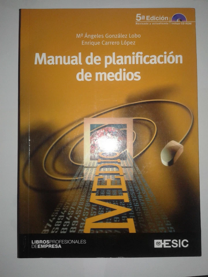 Manual de planificación de medios  Editorial: ESIC Editorial - Imagen 1 de 2