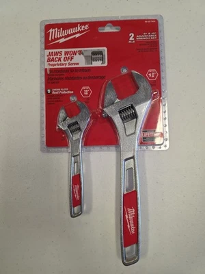 Milwaukee 48-22-7400 Wrench Set Adjacent, 6 & 10 - Image 1 of 2