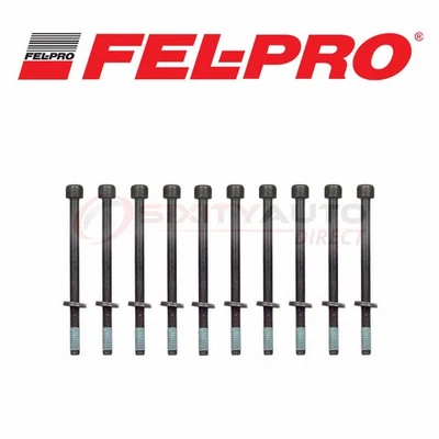 Fel-Pro Cylinder Head Bolt Set for 2000-2003 Cadillac Seville 4.6L V8 - ex Foto 1 de 4