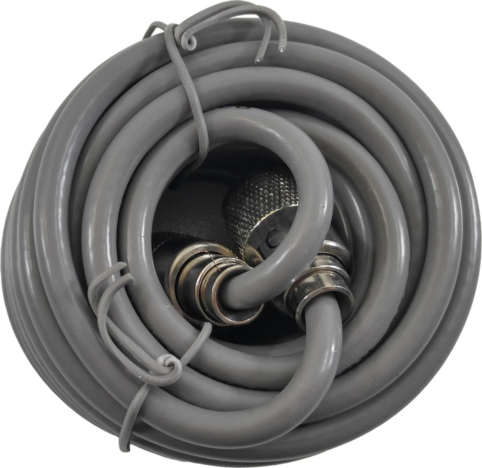 18ft Low Loss 98 Astatic Rg8x Coax Jumper Cable Pl259 CB Ham Radio