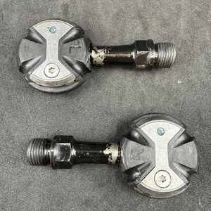 Pedales NEGROS Speedplay ZERO CroMo Husillo Sin Clip MUY BUENOS USADOS - Imagen 1 de 9