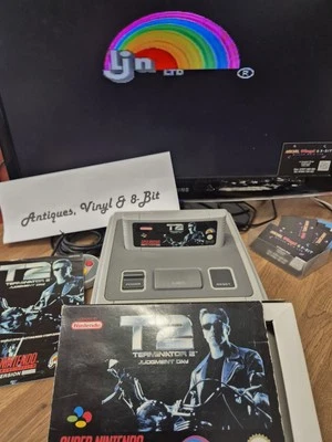 Terminator 2 Judgment Day T2 - Super Nintendo SNES PAL - Boxed, Complete, Tested - Image 1 of 4