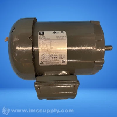Weg 5018ES3E56CFL-S 0.5HP 3-Phase Motor FNIP - Image 1 of 4