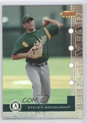 2005 Bowman's Best Silver /99 Steven Bondurant #56 Rookie RC - Image 1 of 2