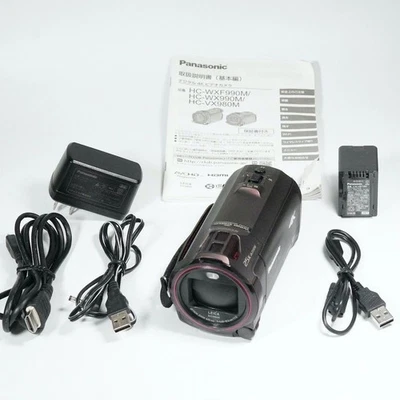 Panasonic HC-VX980M Camcorder Video Camera 4K 20x Zoom Handheld - Image 1 of 4