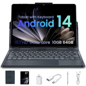 Tablet Android Tablets 64GB+10(4+6 Expand)GB 512GB Erweiterbar, Octa-Core WiF... - Bild 1 von 7