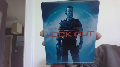 LOCK OUT  -  UK BLURAY STEELBOOK  - AS NEW CONDITION - Image 1 of 4