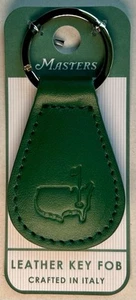 2025 Masters Tournament Genuine Leather Keychain FOB Augusta Green 🔥 ⛳ - Picture 1 of 1