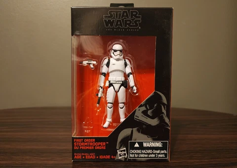 Star Wars The Black Series FIRST ORDER STORMTROOPER 3.75" Hasbro Figure NEW Cover