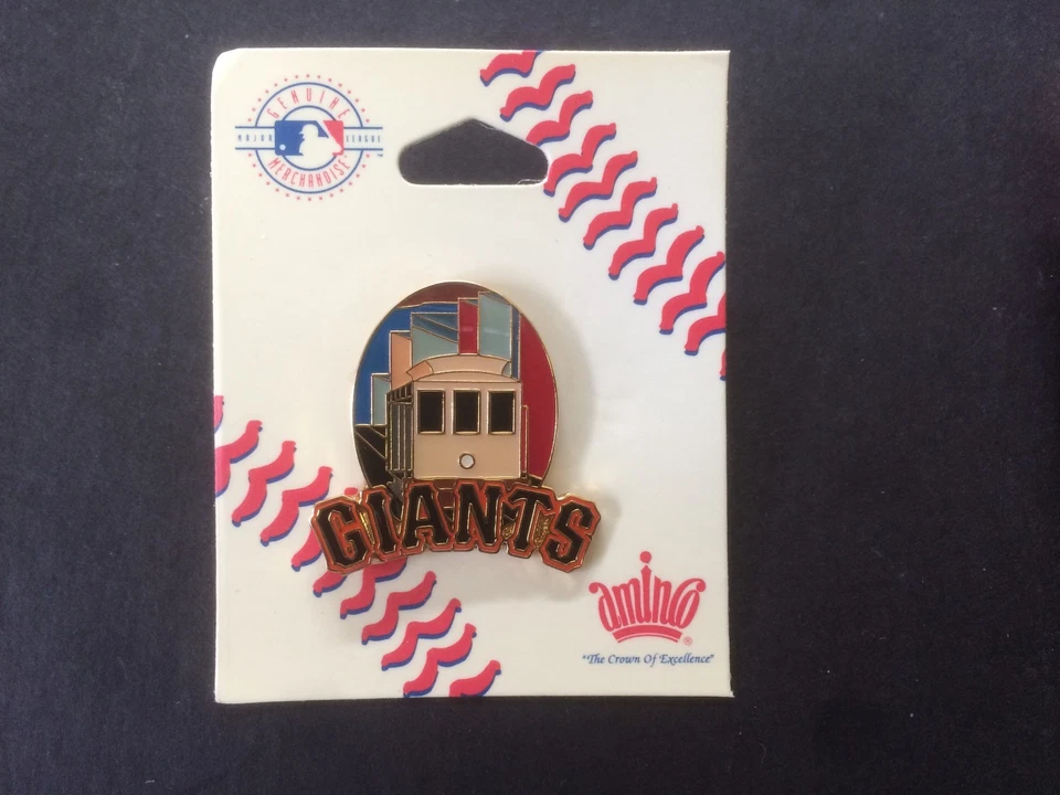 全新 旧金山巨人队 手推车 汽车翻领胸针 全新 美国职棒大联盟 许可 - 债券 Mays  — 第 1/1 张图片
