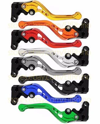 For DUCATI 696 MONSTER 2009-2014 3D Anti-Slip Brake Clutch levers 2013 2012 2011 - Image 1 of 4