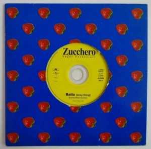 ZUCCHERO : BAILA (french only radio mix) ♦ CD PROMO in 7" FORMAT ♦ - Picture 1 of 5