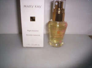 New In Box Mary Kay Timewise Night Solution ALL SKIN TYPES Full Size 1 fl oz NOS - Picture 1 of 3