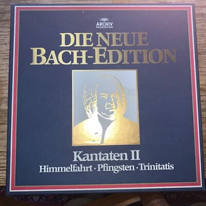 Archiv Stereo 12 LP 4130131 Bach Die Neue Edition Kantaten Cantatas II - Imagen 1 de 6