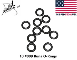 10x #009 Buna-N Nitrile 70 O-Ring O-Rings 7/32"ID X 11/32"OD X 1/16"CS Small FS - Picture 1 of 8