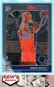Darius Bazley Rookie 2019Hoops Premium Stock  RC "" #249 Oklahoma City Thunder - Picture 1 of 2